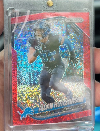 2025 Panini Prizm #210 Aidan Hutchinson — front