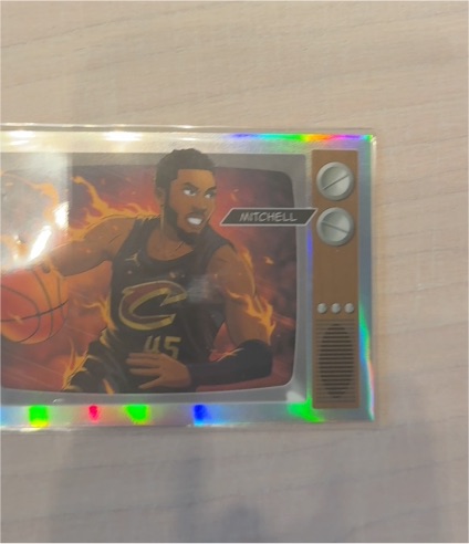 2025-26 Bowman #NBA-A8 Donovan Mitchell NBA Anime Refractor SSP Cavaliers — front
