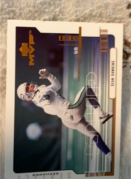 2000 Upper Deck MVP #162 Sean Dawkins — front