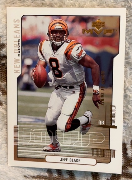 2000 Upper Deck MVP #106 Jeff Blake — front