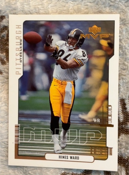 2000 Upper Deck MVP #134 Hines Ward — front