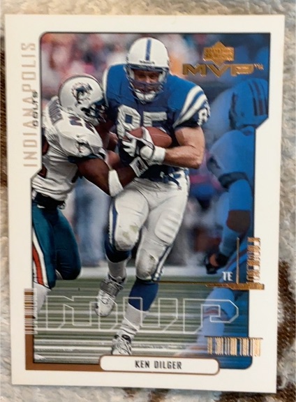 2000 Upper Deck MVP #69 Ken Dilger — front