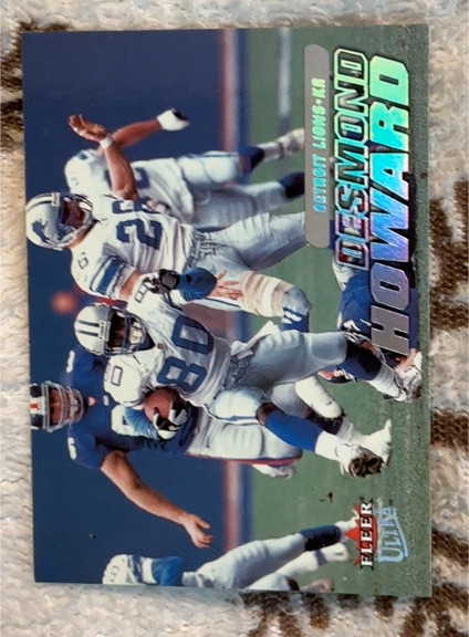 2001 Fleer Ultra #148 Desmond Howard — front