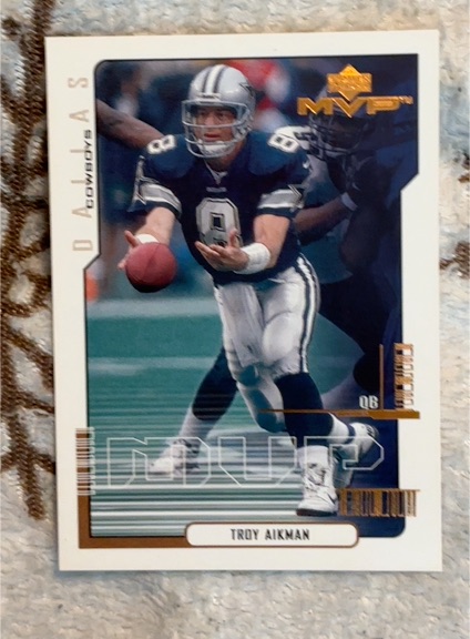 2000 Upper Deck MVP #43 Troy Aikman — front