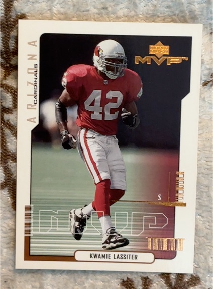2000 Upper Deck MVP #7 Kwamie Lassiter — front
