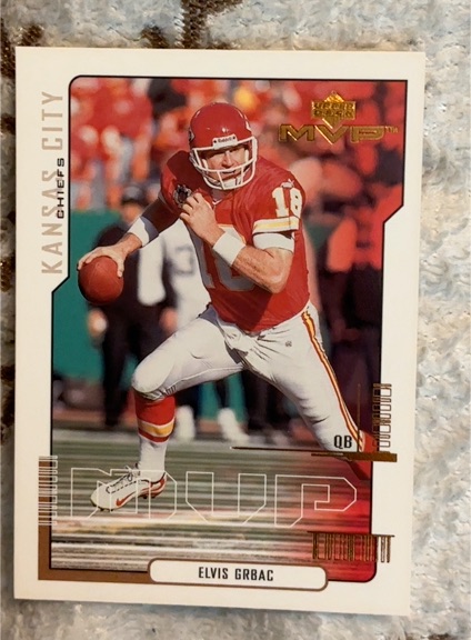 2000 Upper Deck MVP #79 Elvis Grbac — front