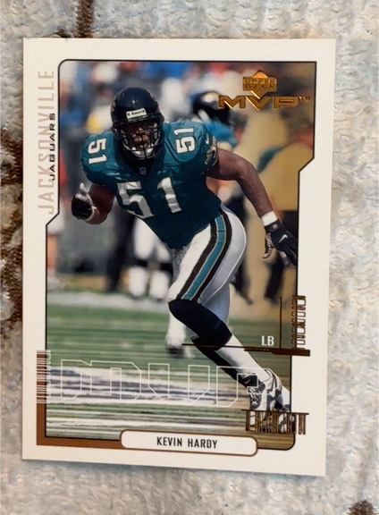 2000 Upper Deck MVP #77 Kevin Hardy — front