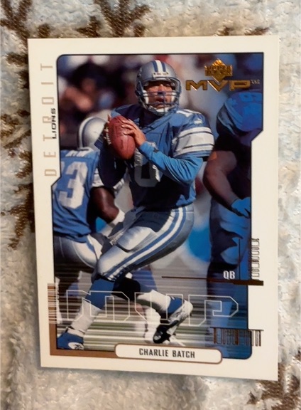 2000 Upper Deck MVP #56 Charlie Batch — front