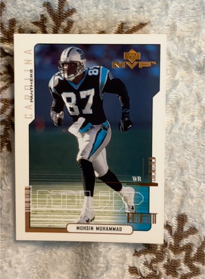 2000 Upper Deck MVP #23 Muhsin Muhammad — front