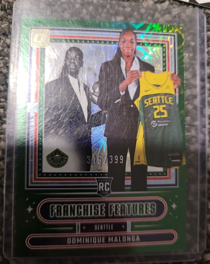 2025 Donruss WNBA Franchise Features #19 Dominique Malonga — front