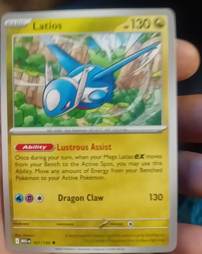2023 Pokémon Mega Evolution #101 Latios — front
