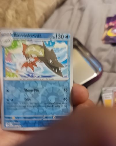 2022 Pokémon SV10: Destined Rivals #063 Barraskewda — front