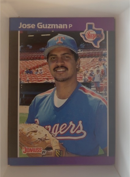 1989 Donruss #284 Jose Guzman — front