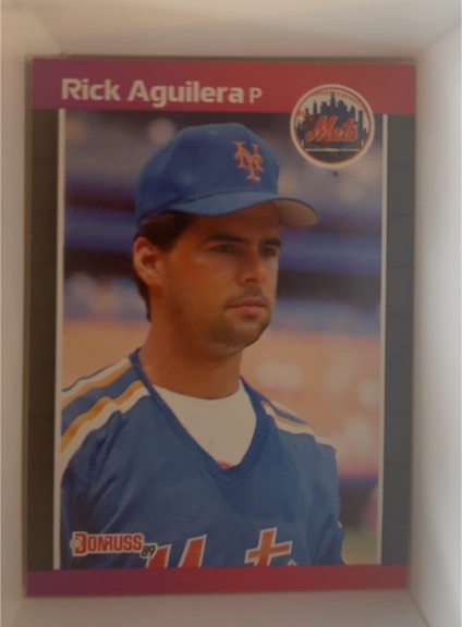 1989 Donruss #526 Rick Aguilera — front