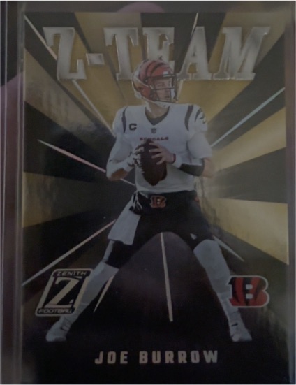 2022 Panini Zenith Z-Team #ZT-4 Joe Burrow — front