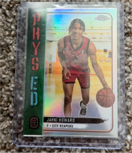 2023-24 Topps Chrome Overtime Elite #PE-13 Jahki Howard — front