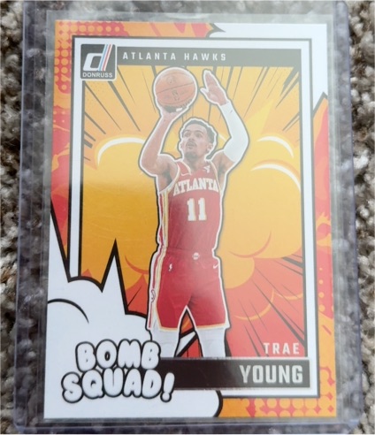 2024-25 Donruss Bomb Squad #10 Trae Young — front