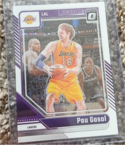2024-25 Panini Donruss Optic Legends #234 Pau Gasol — front