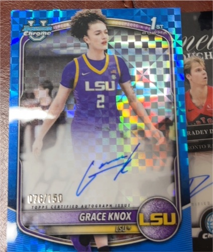 2025-26 Topps Bowman Chrome #BCP-48 Grace Knox — front