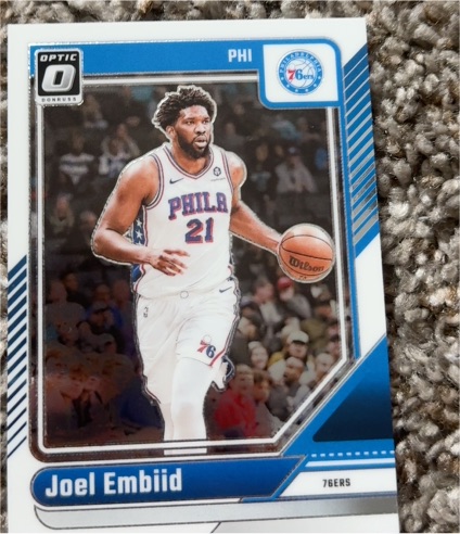 2024-25 Panini Donruss Optic #19 Joel Embiid — front