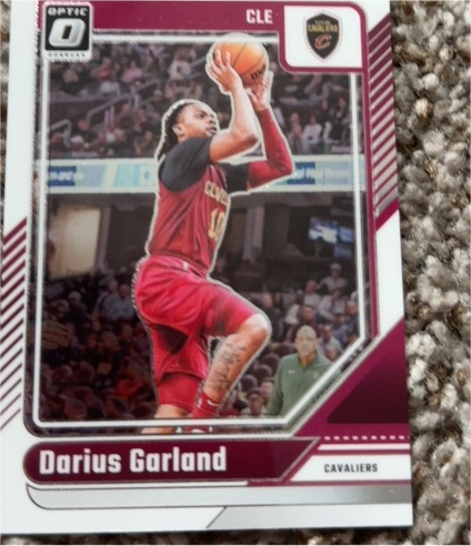 2024-25 Donruss Optic #42 Darius Garland — front