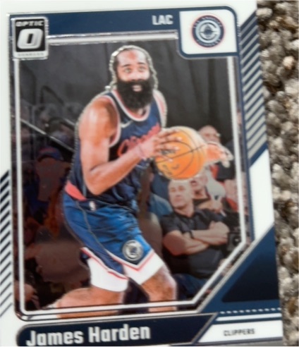 2024-25 Panini Donruss Optic #211 James Harden — front