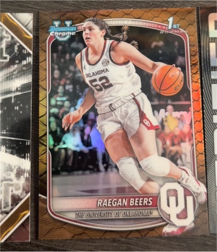 2025 Bowman Chrome #BCP-65 Raegan Beers — front