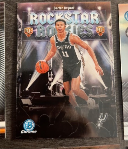 2025-26 Bowman Chrome #RR-14 Carter Bryant Rockstar Rookies — front