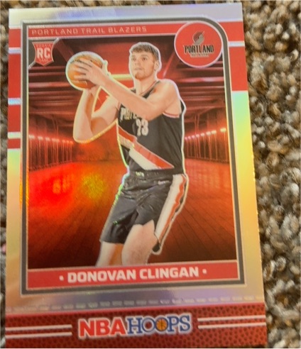 2024-25 Panini NBA Hoops #237 Donovan Clingan — front