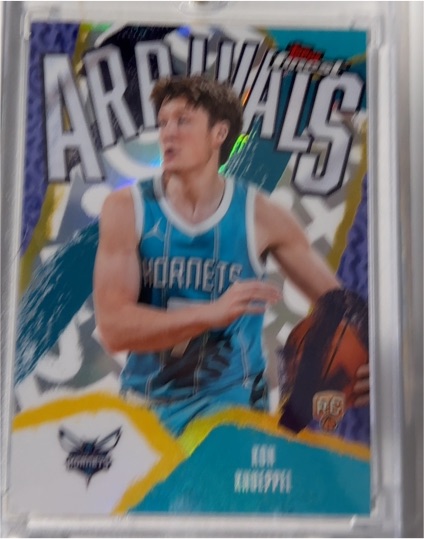 2025-26 Topps Finest Arrivals #A-4 Kon Knueppel — front