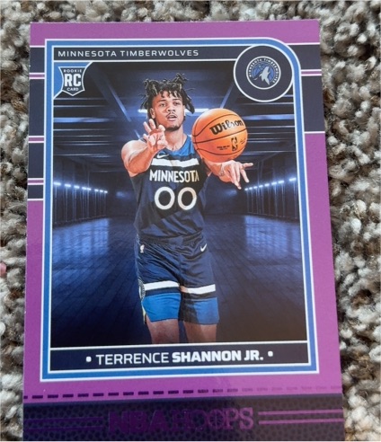 2024-25 Panini NBA Hoops #257 Terrence Shannon Jr. — front