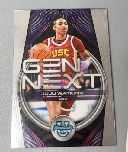 2025-26 Bowman Chrome Basketball Gen Next #GN-8 Juju Watkins — front