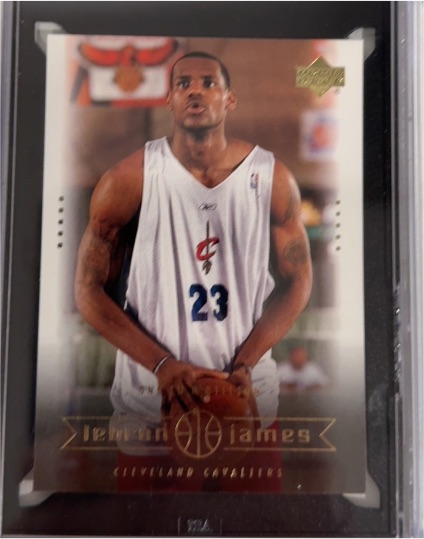 2003 Upper Deck #10 One in a Billion LeBron James — front