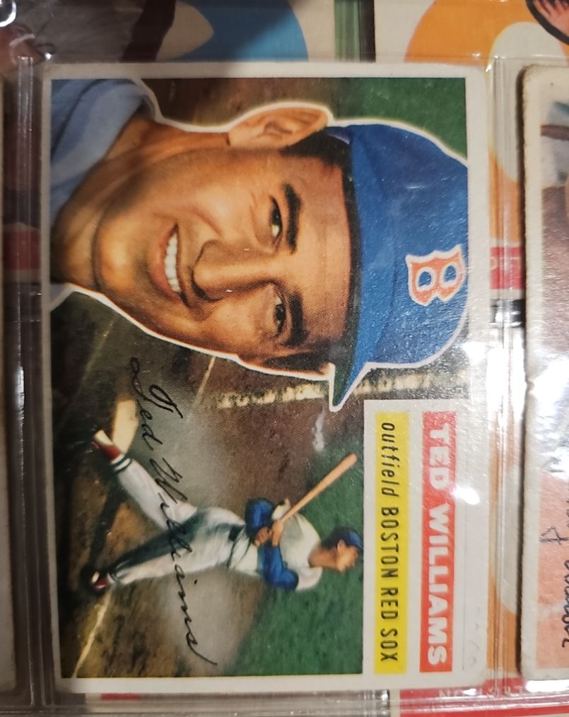 1956 Topps #5 Ted Williams — front