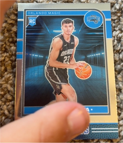 2021-22 Donruss Optic #23 Franz Wagner Orlando Magic — front