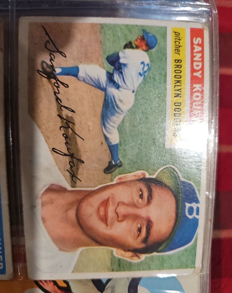 1956 Topps #79 Sandy Koufax — front