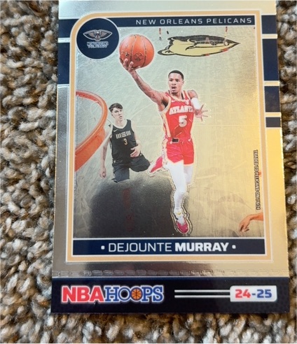 2024-25 Panini NBA Hoops #27 Dejounte Murray — front
