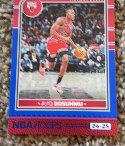 2024-25 Panini NBA Hoops #15 Ayo Dosunmu — front