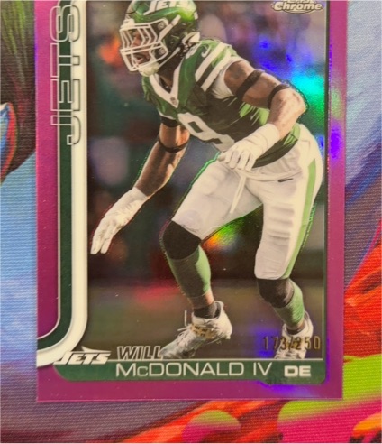 2025 Topps Chrome #241 Will McDonald IV — front