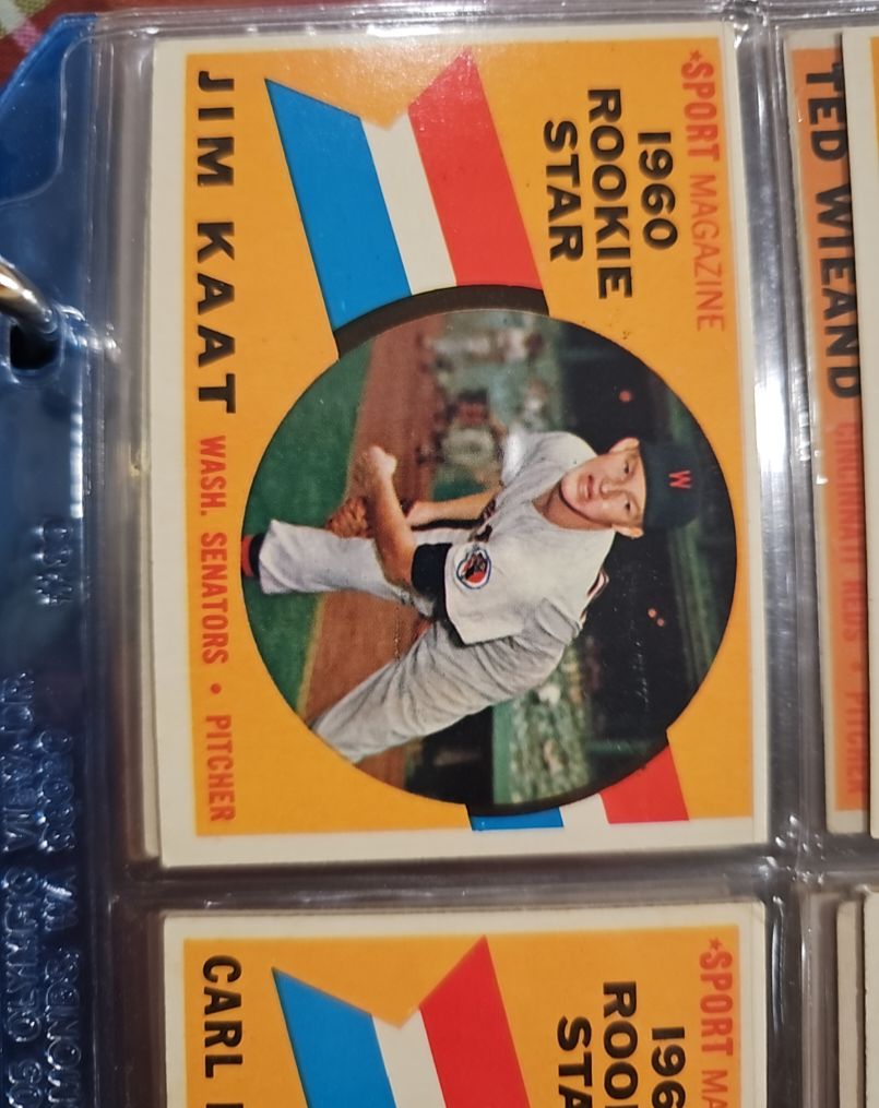 1960 Topps #136 Jim Kaat — front