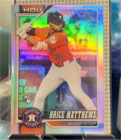 2026 Topps Series 1 #132 Brice Matthews — front