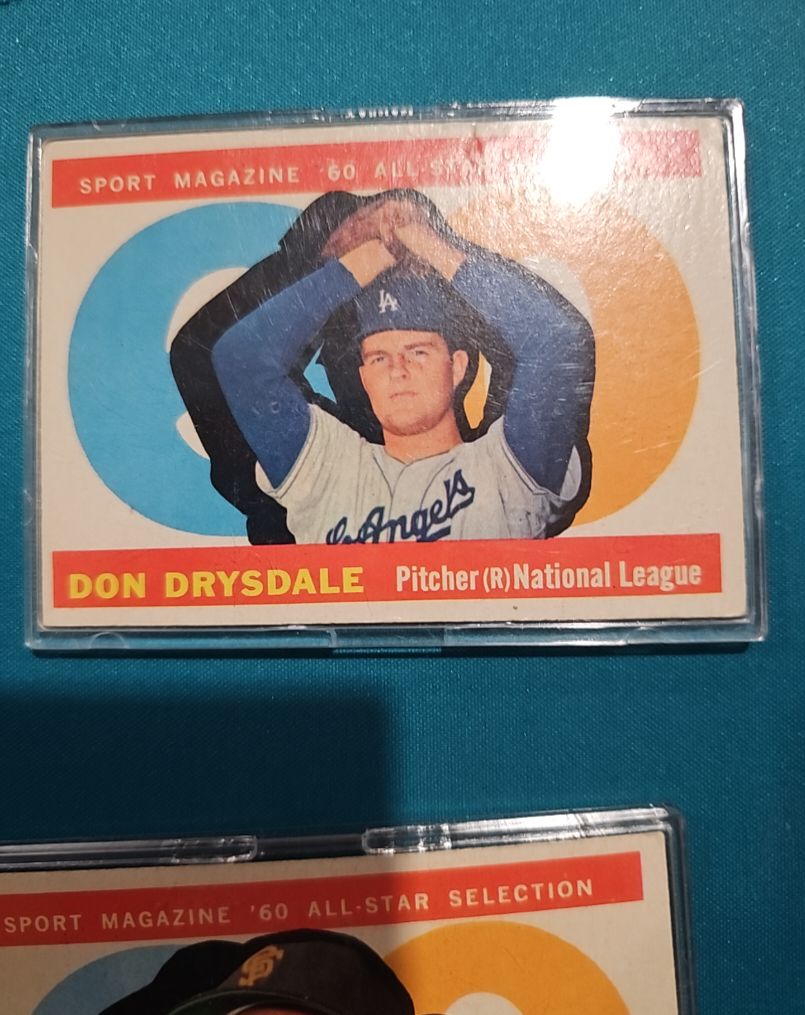 1960 Topps #570 Don Drysdale — front