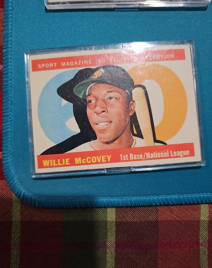 1960 Topps #554 Willie McCovey — front