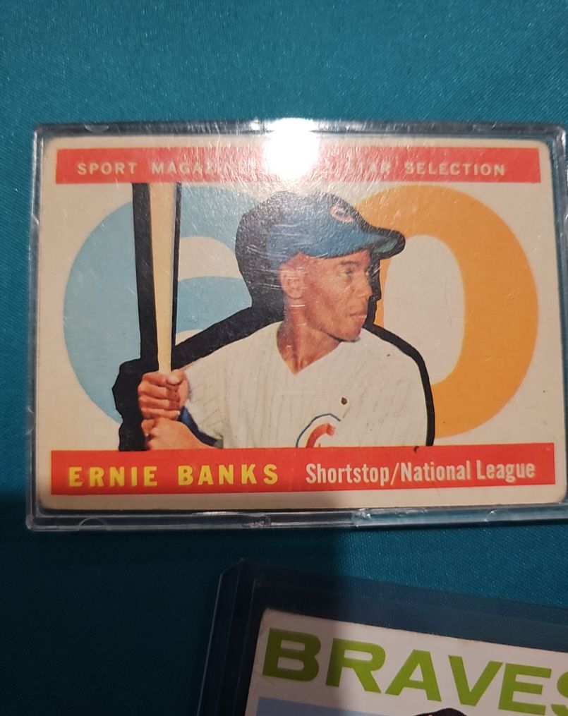 1960 Topps #10 Ernie Banks — front