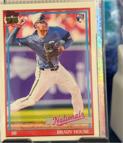 2026 Topps Series 1 #T91-41 Brady House 1991 Style Nationals — front