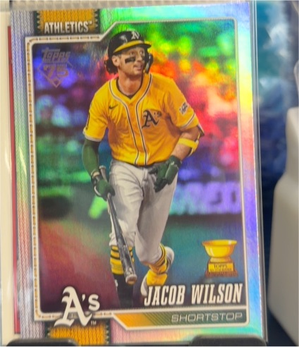 2026 Topps Series 1 #240 Jacob Wilson — front