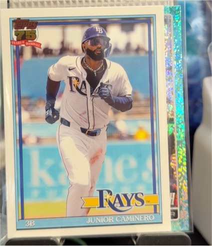 2026 Topps Series 1 #T91-62 Junior Caminero — front