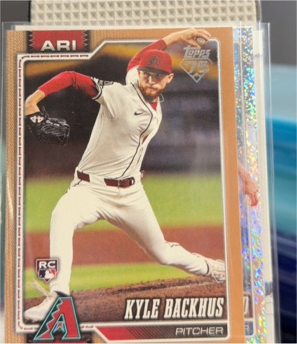 2026 Topps Series 1 #21 Kyle Backhus — front
