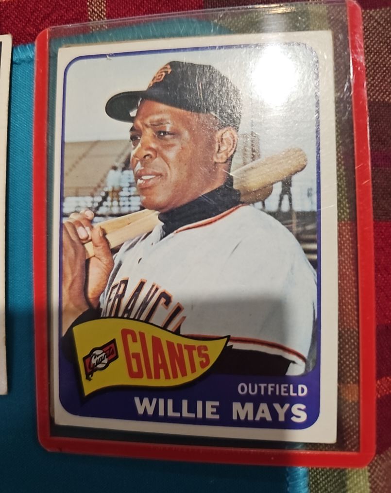 1965 Topps #250 Willie Mays — front