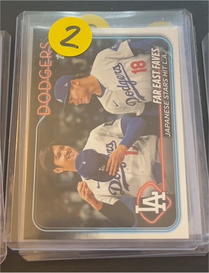 2024 Topps Update #US13 Shohei Ohtani Yoshinobu Yamamoto — front